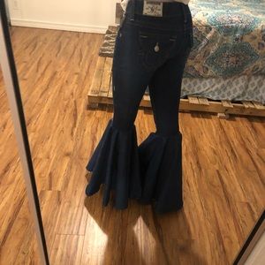 True religion bell bottoms